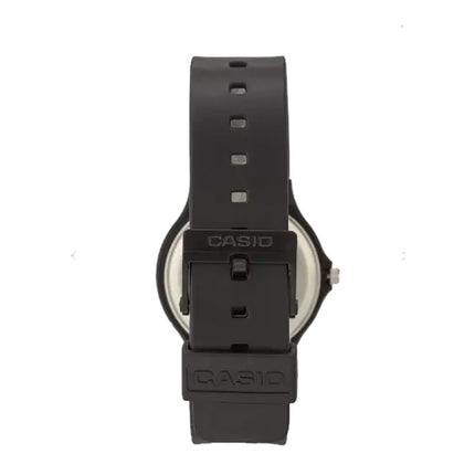 Casio General MQ-24-7BLDF White Dial Black Resin Band