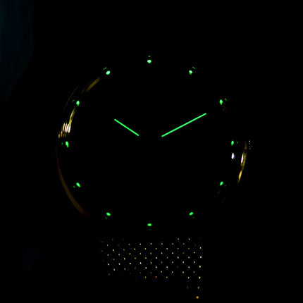 MIDO Commander M8429.3.22.13 1959 Automatic Gold Dial Gold Mesh Strap