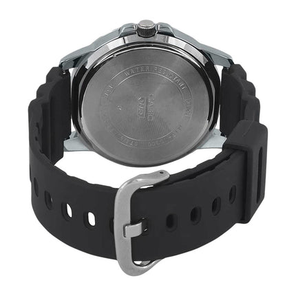 Casio General MTP-VD300-7BUDF Men White Dial Black Resin Band