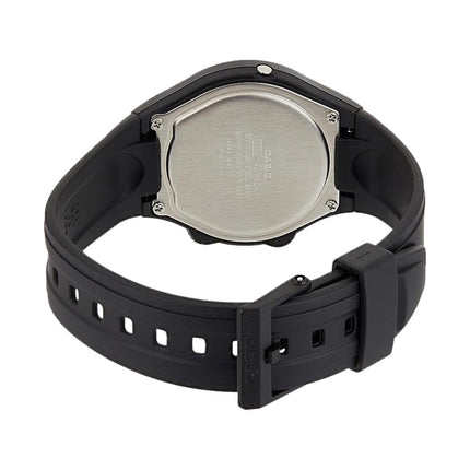 Casio General AW-90H-2BVDF Digital Analog Dial Black Resin Band