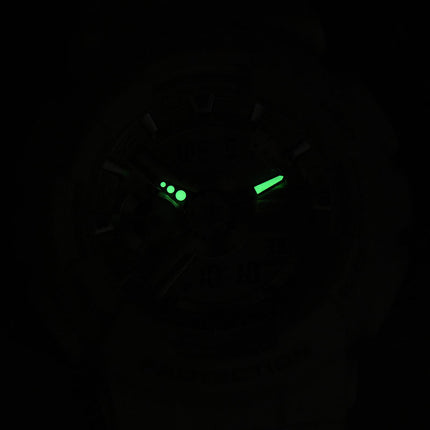 Casio Baby-G BA-110SC-2ADR Spring And Summer Digital Analog Dial Tosca Transparent Resin Band