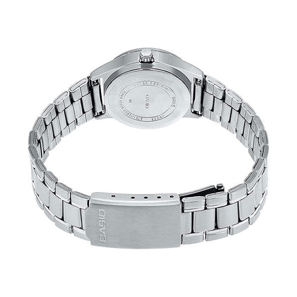 Casio General MTP-V006D-7BUDF Men White Dial Stainless Steel Band