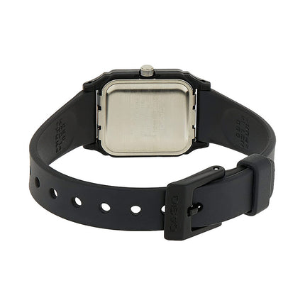 Casio General LQ-142-1BDF Black Dial Black Resin Band