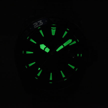Alba Mechanical AU4073X1 Automatic Men Black Dial Stainless Steel Strap