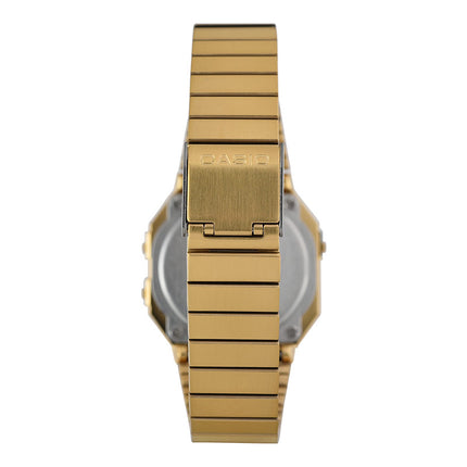 Casio General Vintage A700WEVG-9ADF Digital Gold Dial Gold Stainless Steel Band
