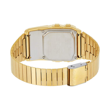 Casio General DBC-611G-1DF Digital Dial Gold Stainless Steel Strap