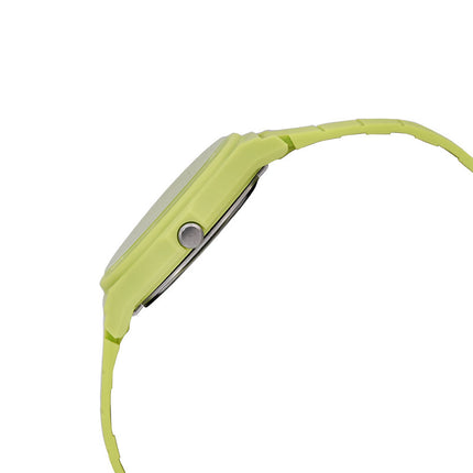 Casio General LQ-24B-3BDF Pop Ladies Analog Green Dial Green Resin Band