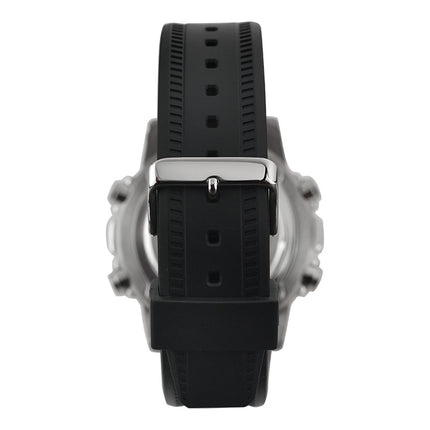 Casio General AMW-880-1AVDF Digital Analog Black Dial Black Resin Band