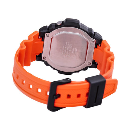 Casio General W-219H-4AVDF Digital Dial Orange Resin Band