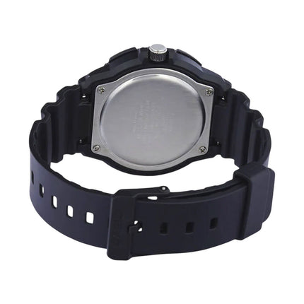 Casio General MRW-230H-1E3VDF Black Dial Black Resin Band