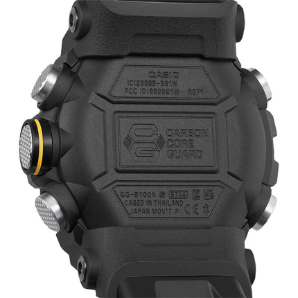 Casio G-Shock Mudmaster GG-B100XMB-1ADR Master Of G-Land Digital Analog Dial Black Resin Band