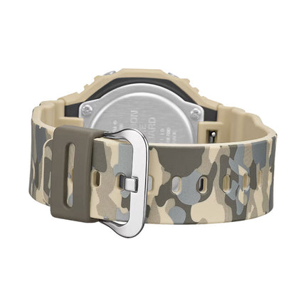 Casio G-Shock GA-2100CM-5ADR CasiOak Digital Analog Dial Camouflage Resin Band