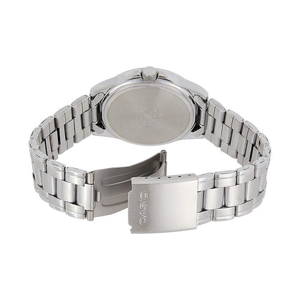 Casio General MTP-1215A-1ADF Men Black Dial Stainless Steel Band