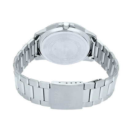 Casio General MTP-VD01D-1BVUDF Enticer Men Black Dial Stainless Steel Band