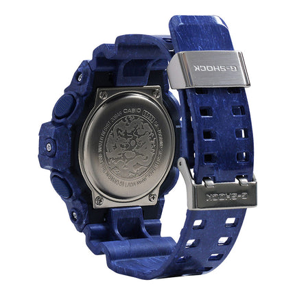 Casio G-Shock GA-700BWP-2ADR Chinese Porcelain Light Blue Digital Analog Dial Navy Blue Resin Band