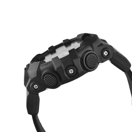 Casio G-Shock GA-700BCE-1ADR Utility Black Series Digital Analog Dial Black CORDURA Cloth Band