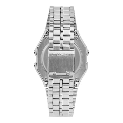 Casio General ABL-100WE-1ADF Vintage Digital Dial Stainless Steel Band