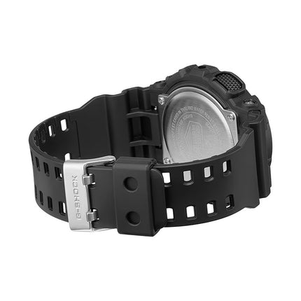 Casio G-Shock GA-100CY-1ADR Caution Yellow Series Digital Analog Dial Black Resin Band