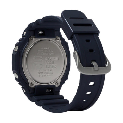Casio G-Shock GA-2100-1ADR CasiOak Men Digital Analog Dial Black Resin Band