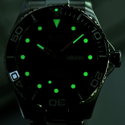 MIDO Ocean Star 200C M042.430.11.091.00 Men Automatic Green Dial Stainless Steel Strap