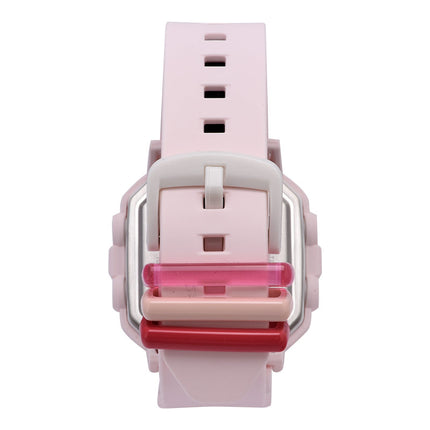 Casio Baby-G + Plus BGD-10L-4DR Ladies Digital Dial Light Pink Resin Band