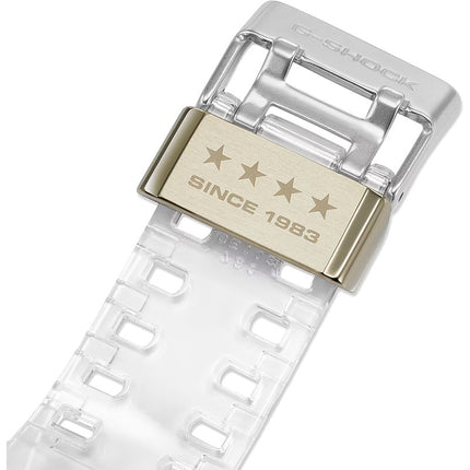 Casio G-Shock GA-114RX-7ADR 40th Anniversary Clear Remix Digital Analog Transparent Band