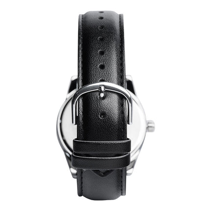 Casio General MTP-VD03L-1AUDF Men Black Dial Black Leather Band