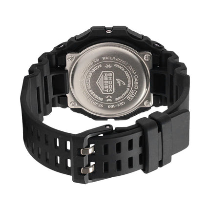 Casio G-Shock G-Lide GBX-100-1DR Men Black Digital Dial Black Resin Band