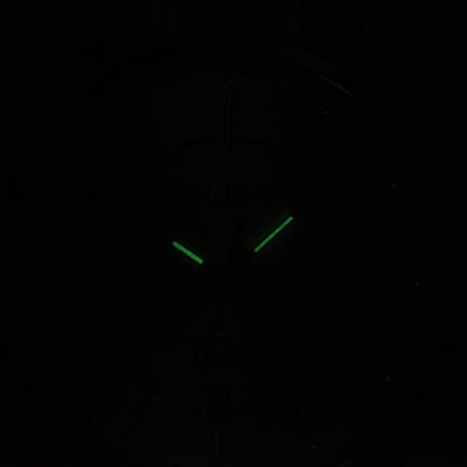 Alba AS9A49X1 White Dial Stainless Steel Strap