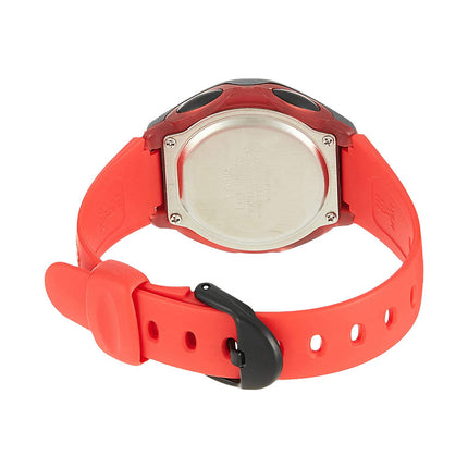Casio General LW-200-4AVDF 10 Years Battery Life Digital Dial Red Rubber Band