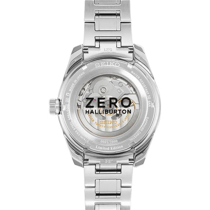 Seiko Presage SPB269J1 Sharp Edge Zero Halliburton GMT Automatic Stainless Steel LIMITED EDITION