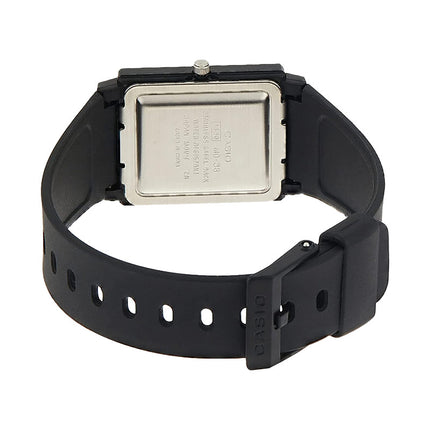 Casio General MQ-38-1ADF Black Dial Black Resin Band
