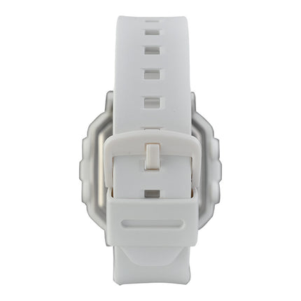 Casio Baby-G + Plus BGD-10K-7DR 30th Anniversary Digital Dial White Resin Band + Case Holder Set 