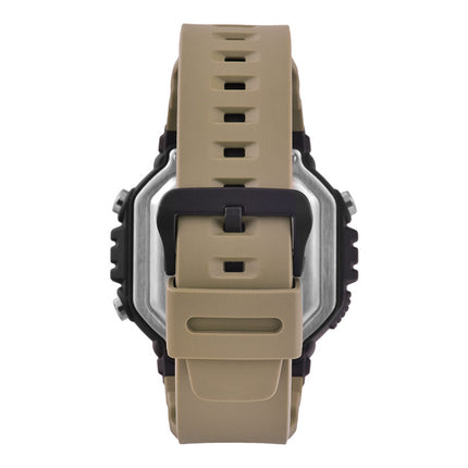Casio General AE-1600H-5AVDF Digital Dial Brown Resin Band