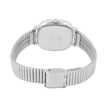 Casio General LTP-B166D-7AVDF Ladies Silver Dial Stainless Steel Band
