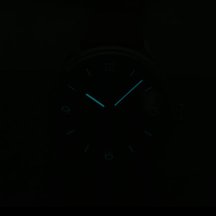 MIDO Multifort M040.407.16.040.00 Patrimony Automatic Blue Dial Brown Patina Leather Strap