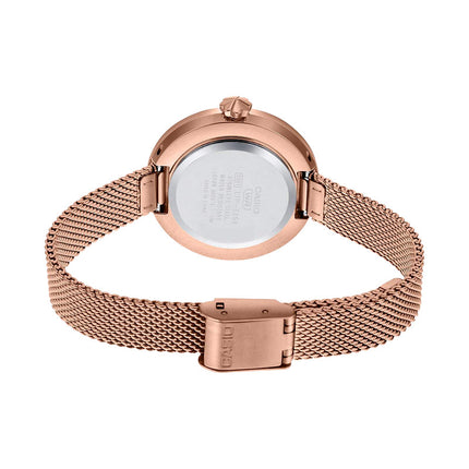 Casio General LTP-E154MPG-4ADF Enticer Ladies Rose Gold Dial Rose Gold Mesh Band
