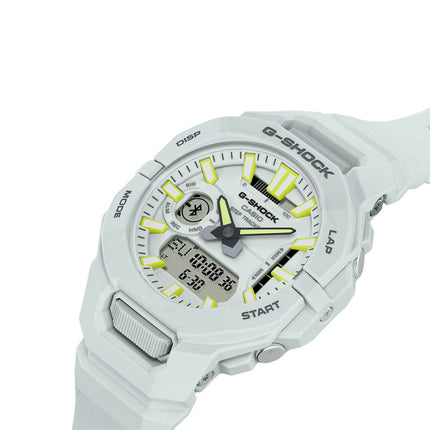 Casio G-Shock GBA-950-7ADR G-Squad Digital Analog Dial White Resin Band