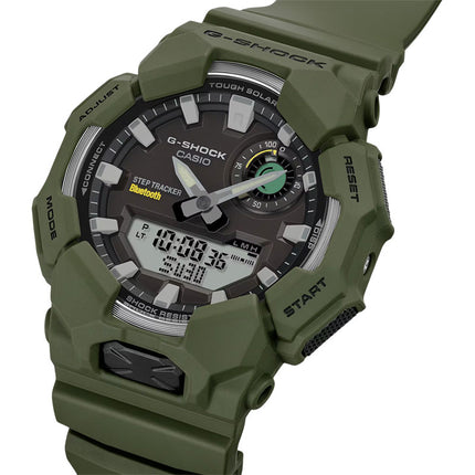 Casio G-Shock GA-B010-3ADR Men Digital Analog Dial Green Resin Band