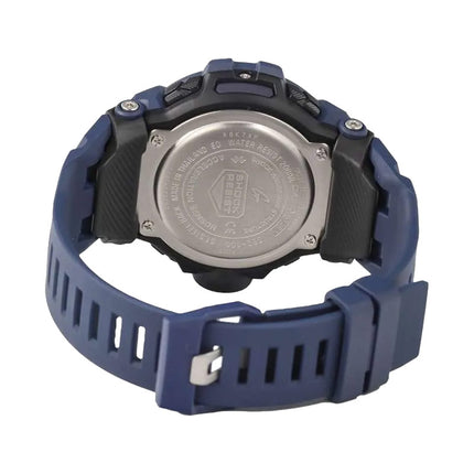 Casio G-Shock G-Squad GBD-100-2DR Black Digital Dial Blue Resin Band