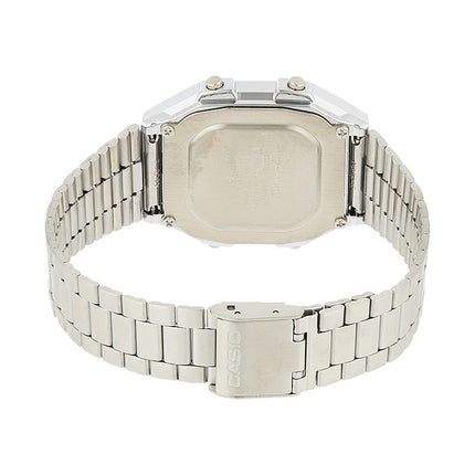 Casio General A178WA-1ADF Vintage Digital Dial Stainless Steel Band
