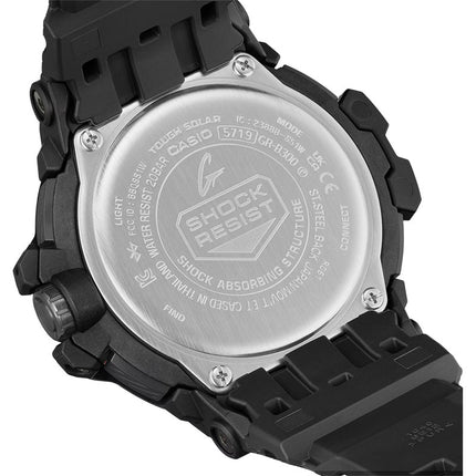 Casio G-Shock Gravitymaster GR-B300-1A4DR Master Of G Solar Analog Dial Black Resin Band