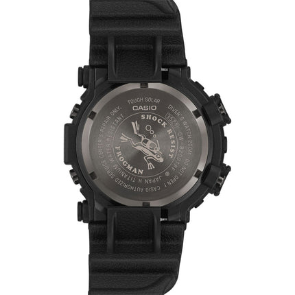 Casio G-Shock Frogman GW-8200TPF-1DR Three Striped Poison Dart Frog Digital Dial Resin Band