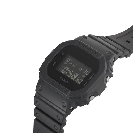 Casio G-Shock DW-5600UBB-1DR Solid Colors Digital Dial Black Resin Band
