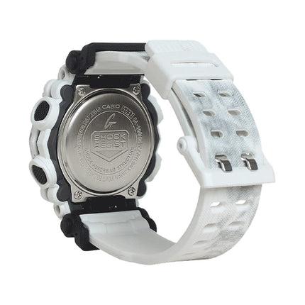Casio G-Shock GA-900GC-7ADR Grunge Snow Camouflage Digital Analog Dial Camouflage Resin Band