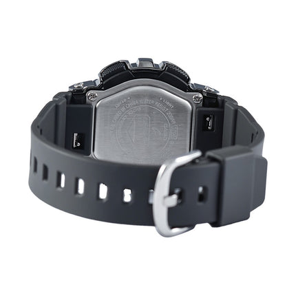 Casio G-Shock Women GM-S110B-8ADR Tough Charm Digital Analog Dial Black Resin Band