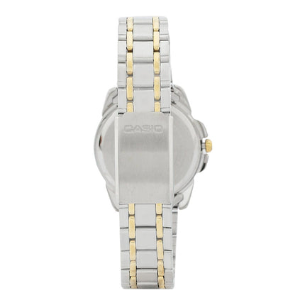 Casio General MTP-1314SG-1AVDF Men Black Dial Dual Tone Stainless Steel Band