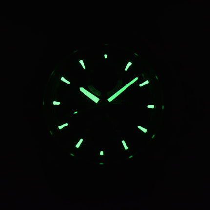 Seiko Chronograph SNDC24P1 Black Dial Black Stainless Steel Strap