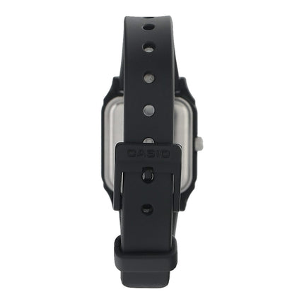 Casio General LQ-142-7EDF White Dial Black Resin Band