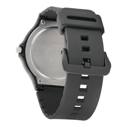 Casio General MW-240-1E2VDF Men Analog Black Dial Black Resin Band